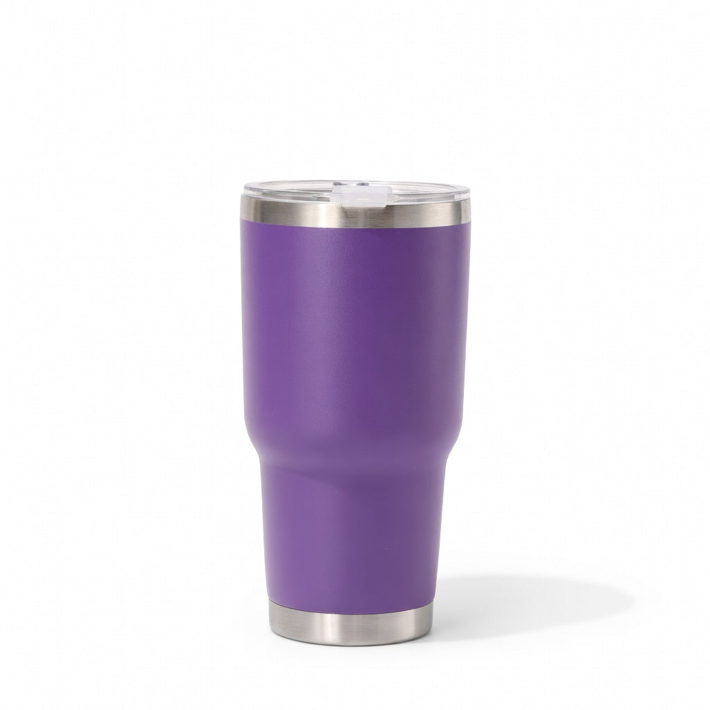 Cup Holder Friendly Insulated Travel Tumbler 30oz