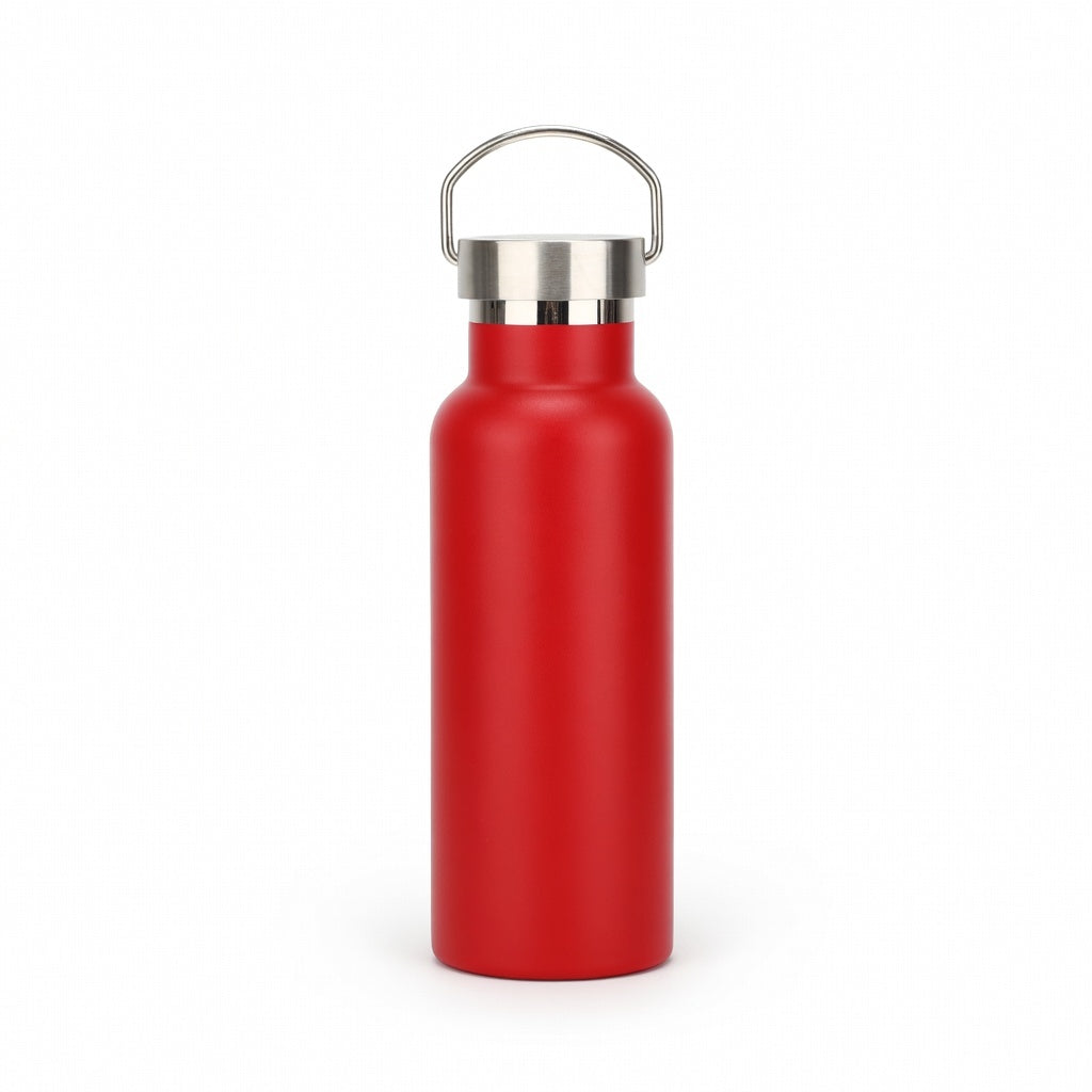 Wide Mouth Insulated Water Bottle with Carry Handle