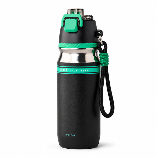 Matte Cooling Spray Insulated Water Bottle 24oz