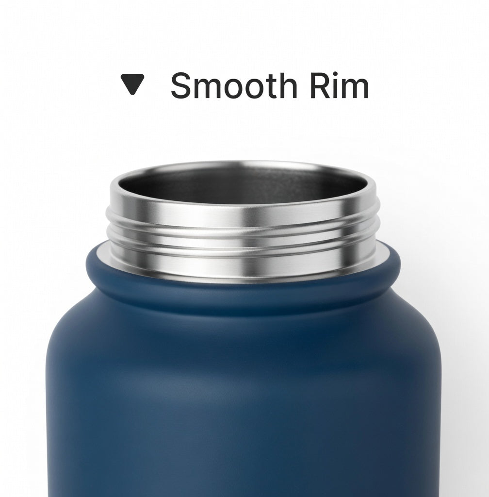 Wide Mouth Carry Handle Water Bottle