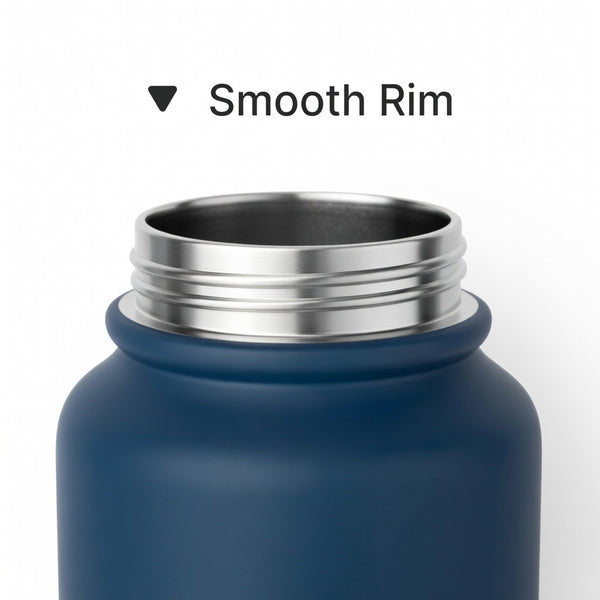 Wide Mouth Carry Handle Water Bottle