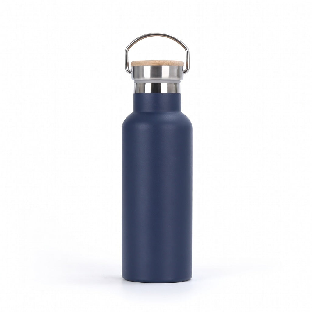 Wide Mouth Insulated Water Bottle with Carry Handle