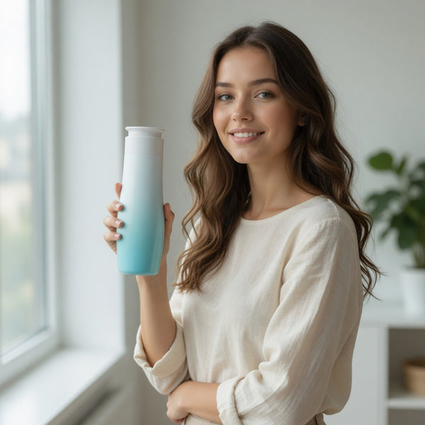 AI Smart HD Screen Hydration Bottle 18oz
