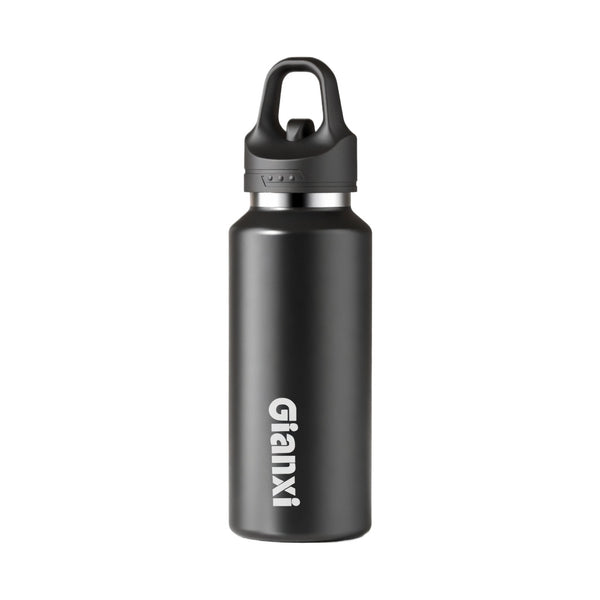One-Click Wide Mouth Carry Handle Water Bottle