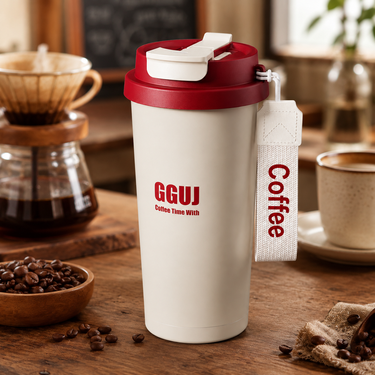 Three-Way Lid Coffee Tumbler 17oz