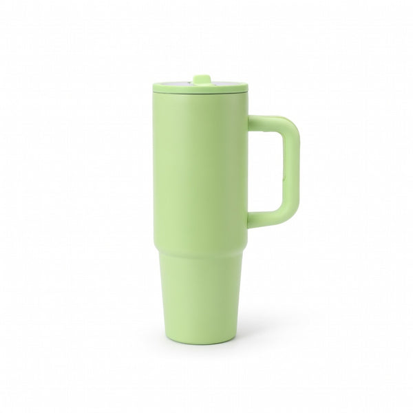 Insulated Handled Straw Tumbler