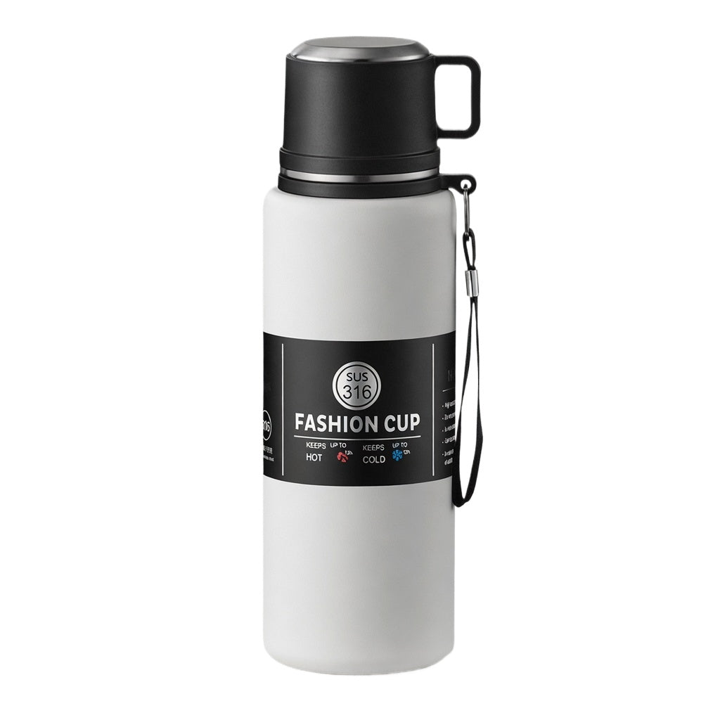 316 Stainless Steel Tea Infuser Bottle with Cup Lid
