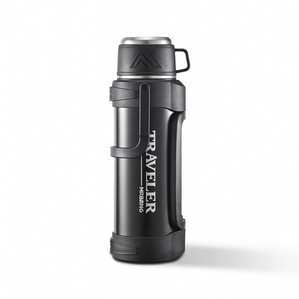 Heavy-Duty Carry Handle Outdoor Bottle 40oz