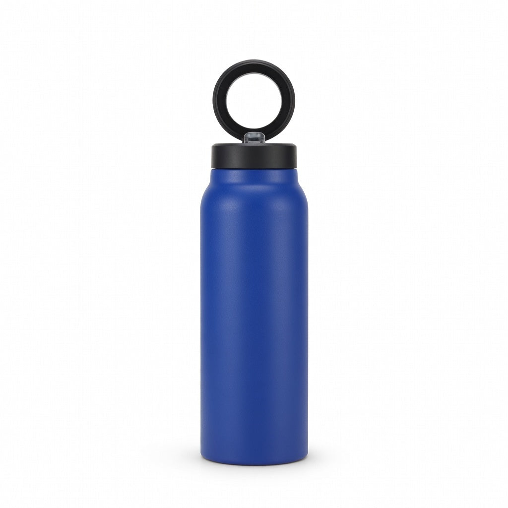 Magnetic Lid Phone Holder Water Bottle
