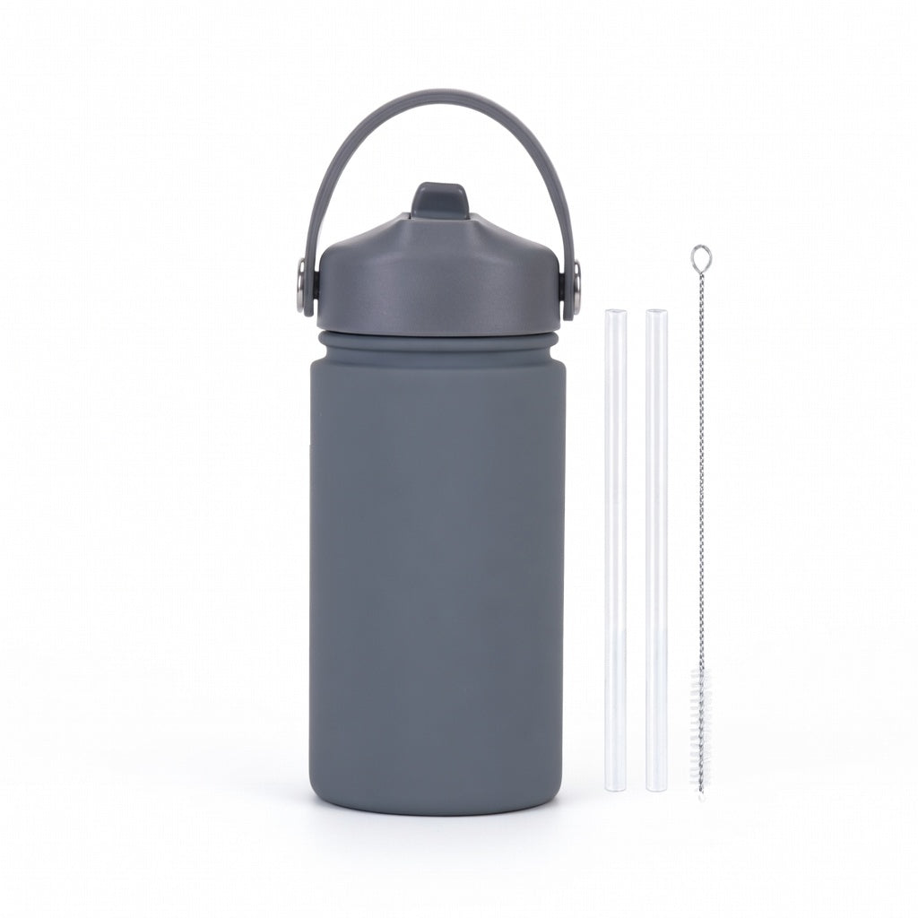 316L Stainless Steel Straw Lid Bottle