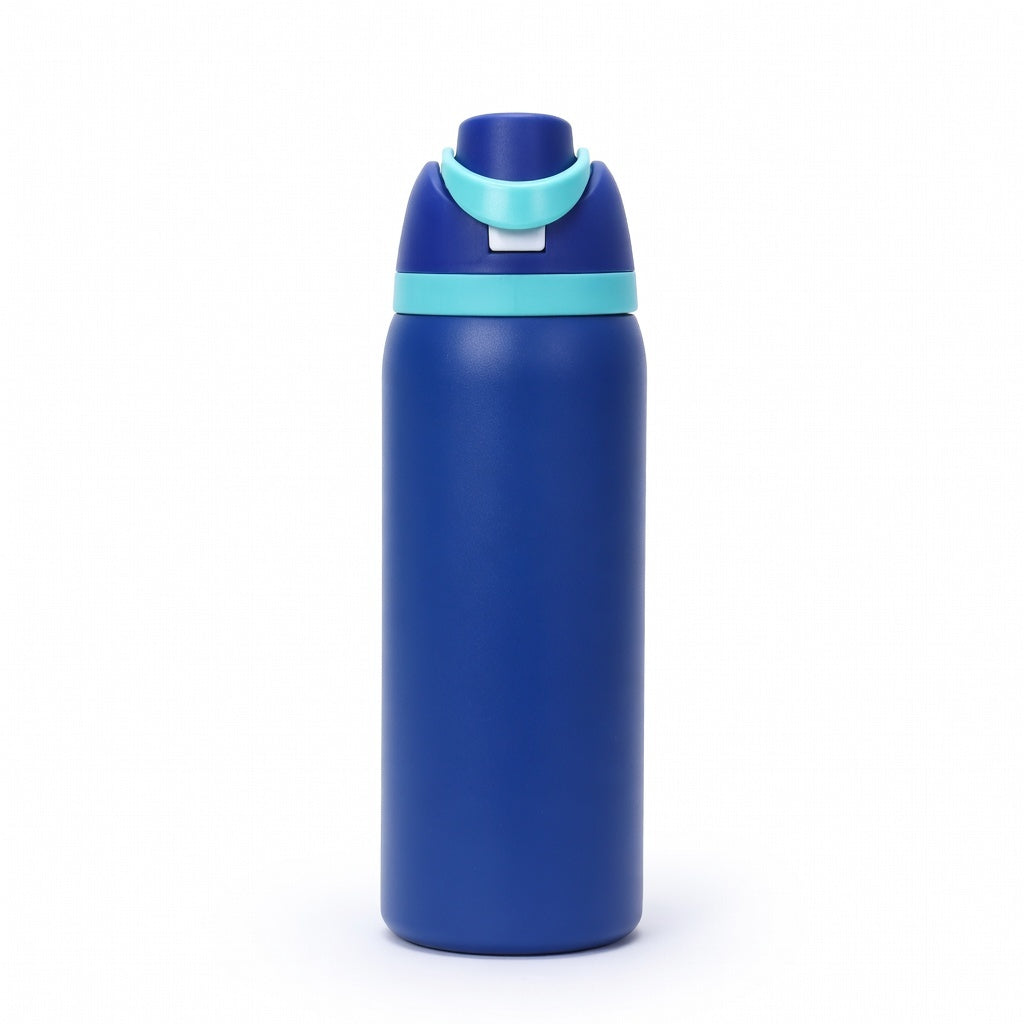 Insulated Dual-Drink Water Bottle with Carry Handle