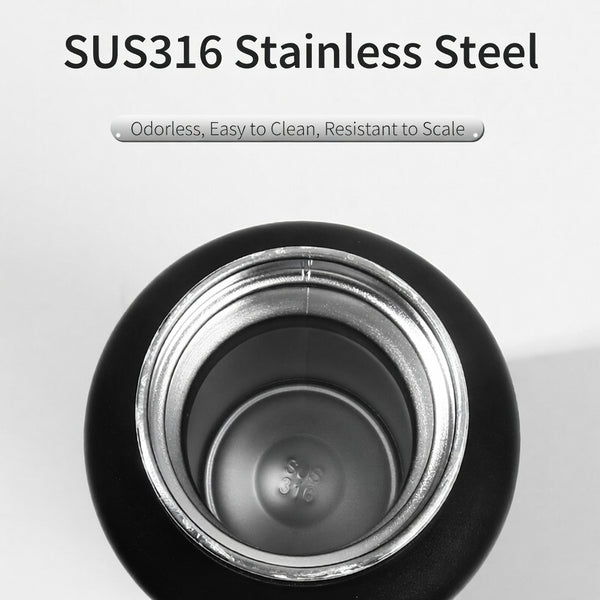 One-Handed Quick-Open Insulated Bottle 24oz