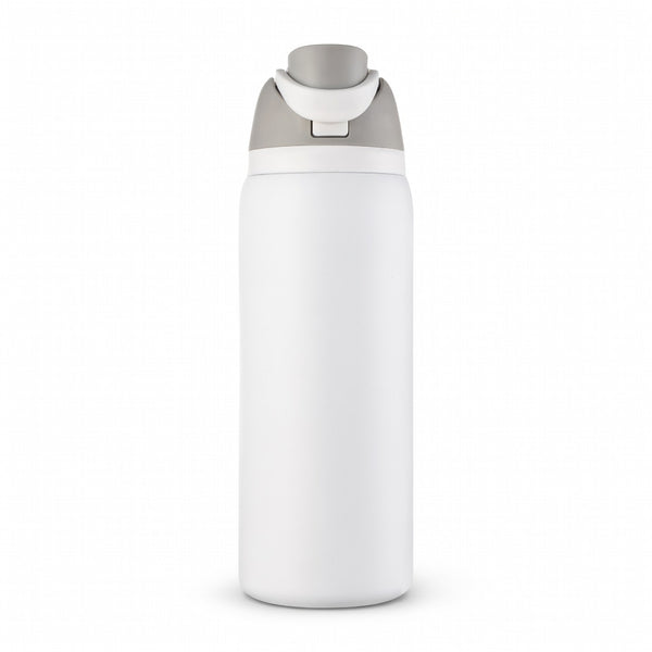 Push-Button Pop Lid Insulated Water Bottle