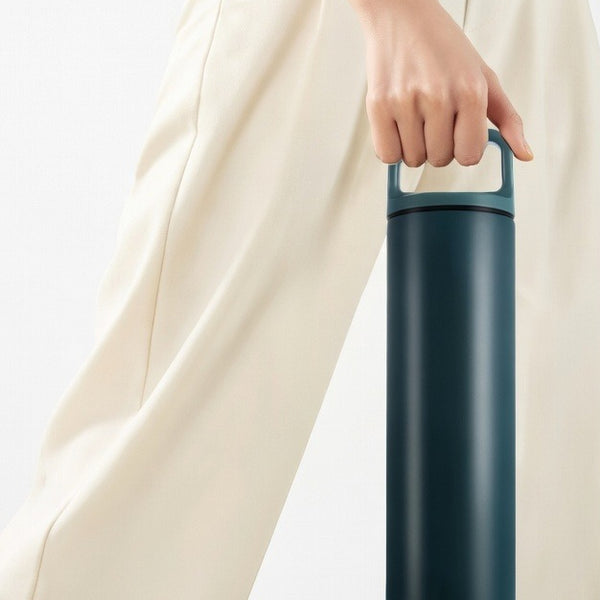 Wide Mouth Carry Handle Water Bottle