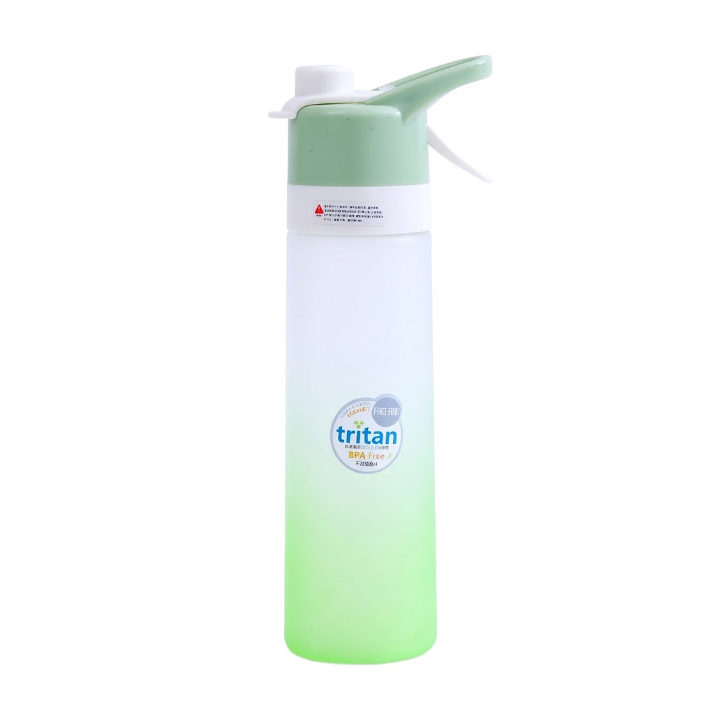 Tritan Sport Mist Spray Water Bottle