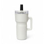 Matte Handled Straw Lid Travel Tumbler 25oz
