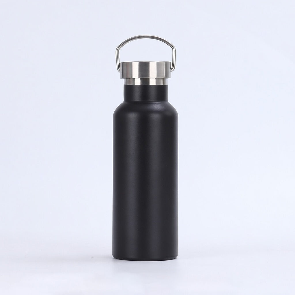 Wide Mouth Insulated Water Bottle with Carry Handle