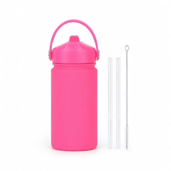 316L Stainless Steel Straw Lid Bottle