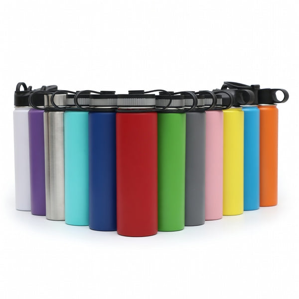 Insulated Carry Handle Water Bottle 22oz