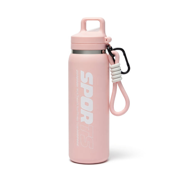 Insulated Dual-Drink Sports Bottle with Carry Handle 20oz