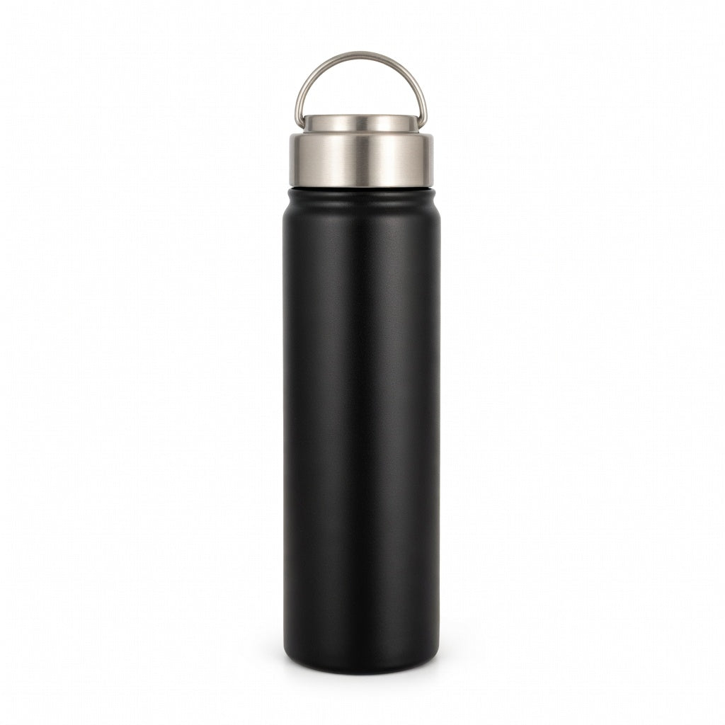 Carry Handle Wide Mouth Water Bottle 24oz