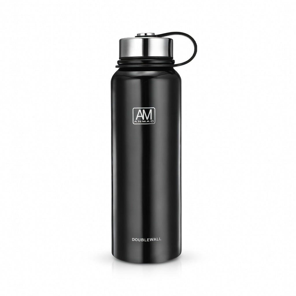 Wide Mouth Carry Handle Insulated Bottle