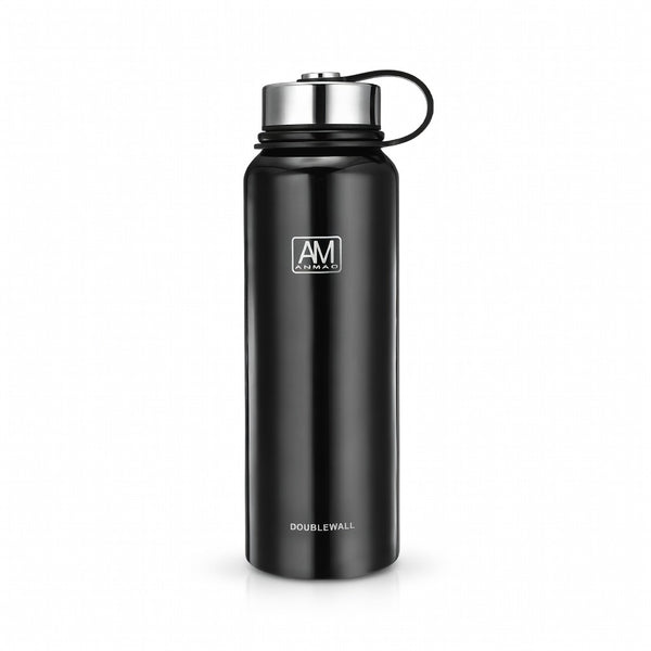 Wide Mouth Carry Handle Insulated Bottle