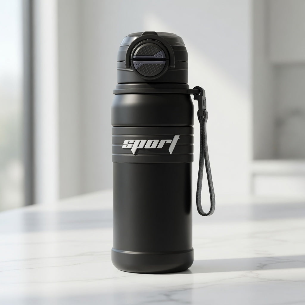 Gradient Dual-Drinking Insulated Sports Bottle 23oz