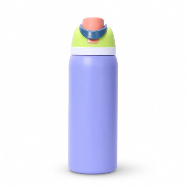 Insulated Dual-Drink Water Bottle with Carry Handle