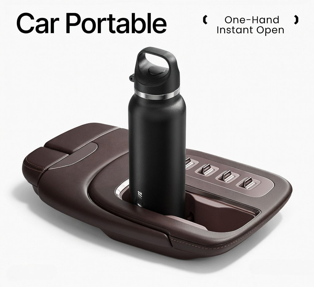 One-Touch Ceramic Lined Carry Handle Water Bottle 20oz