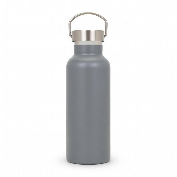 Wide Mouth Stainless Steel Bottle with Carry Handle
