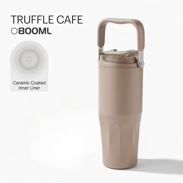 Ceramic Coated Carry Handle Tumbler 27oz