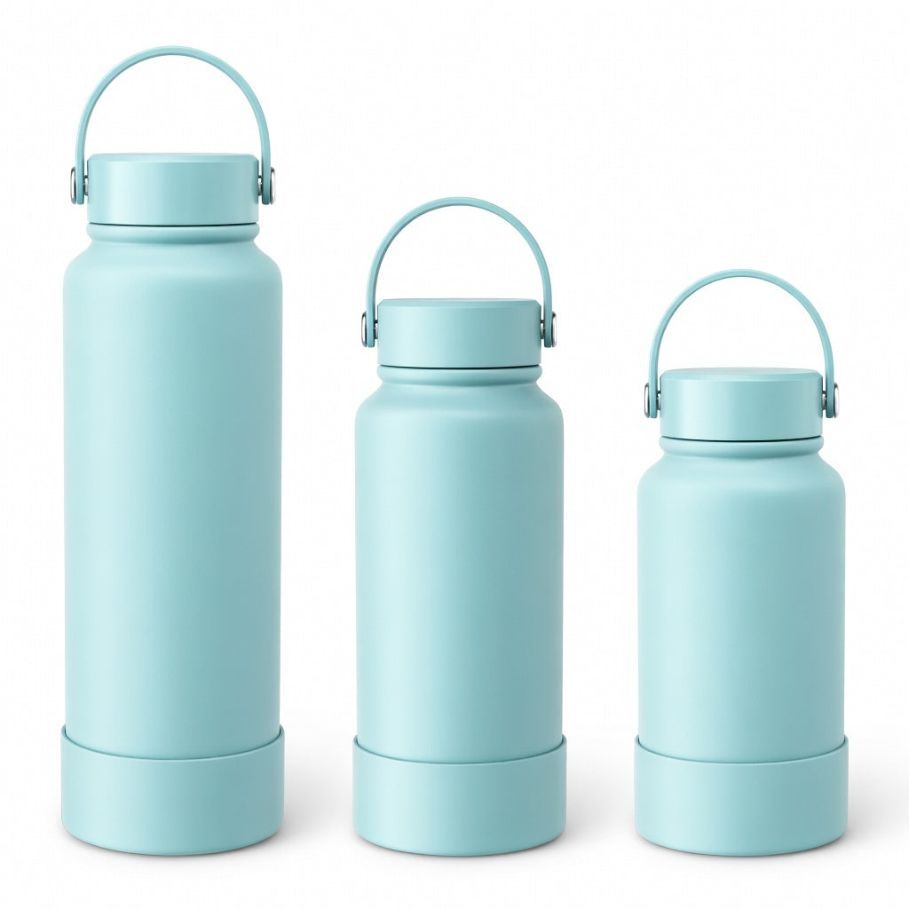 Wide Mouth Carry Handle Water Bottle