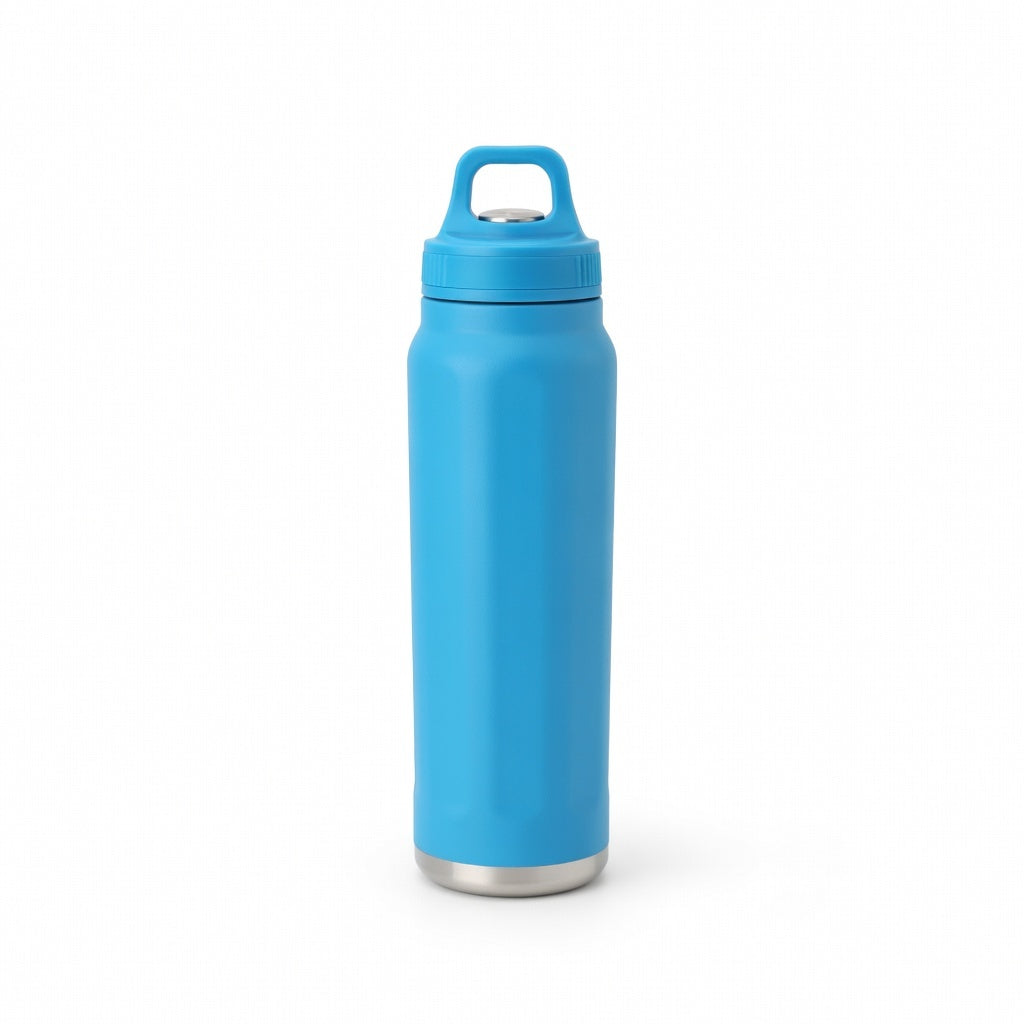 Insulated Sports Water Bottle with Straw Lid 27oz