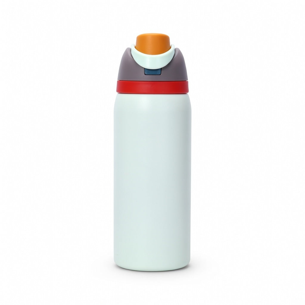 Insulated Dual-Drink Water Bottle with Carry Handle