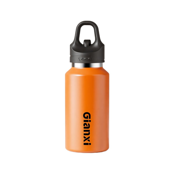 One-Click Wide Mouth Carry Handle Water Bottle