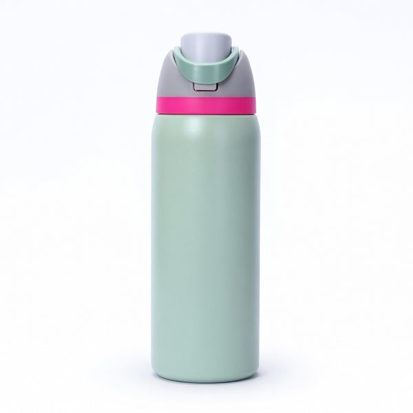 Insulated Dual-Drink Water Bottle with Carry Handle