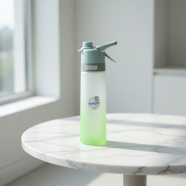Tritan Sport Mist Spray Water Bottle