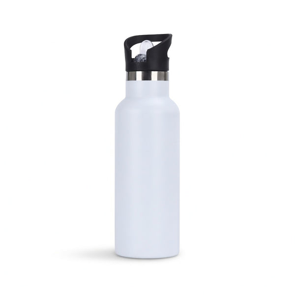 Wide Mouth Insulated Water Bottle with Carry Handle