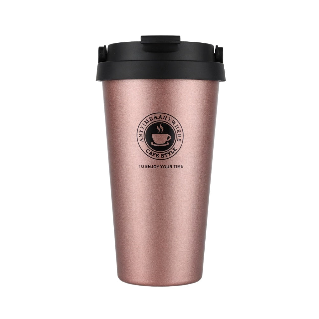 Portable Carry Handle Coffee Tumbler 17oz