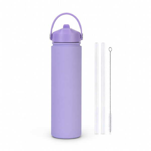 Wide Mouth Straw Lid Bottle 25oz