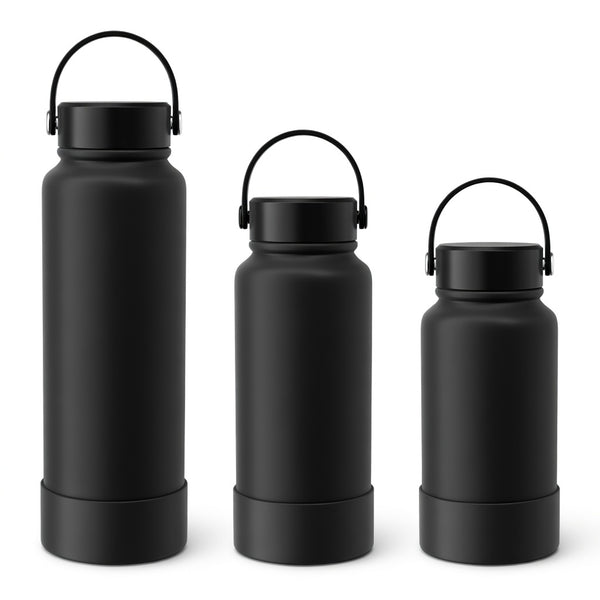 Wide Mouth Carry Handle Water Bottle