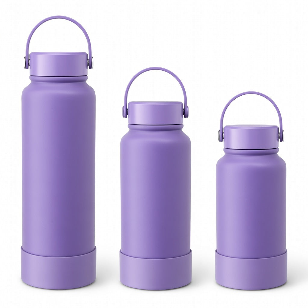 Wide Mouth Carry Handle Water Bottle