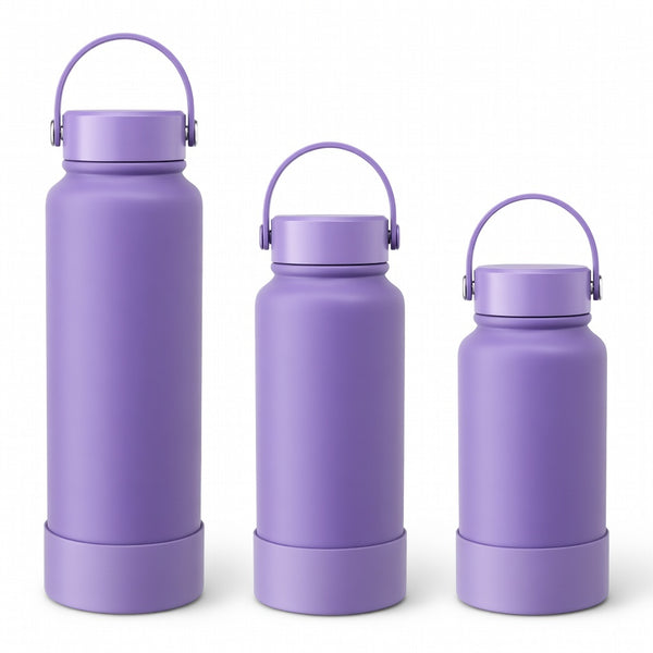 Wide Mouth Carry Handle Water Bottle