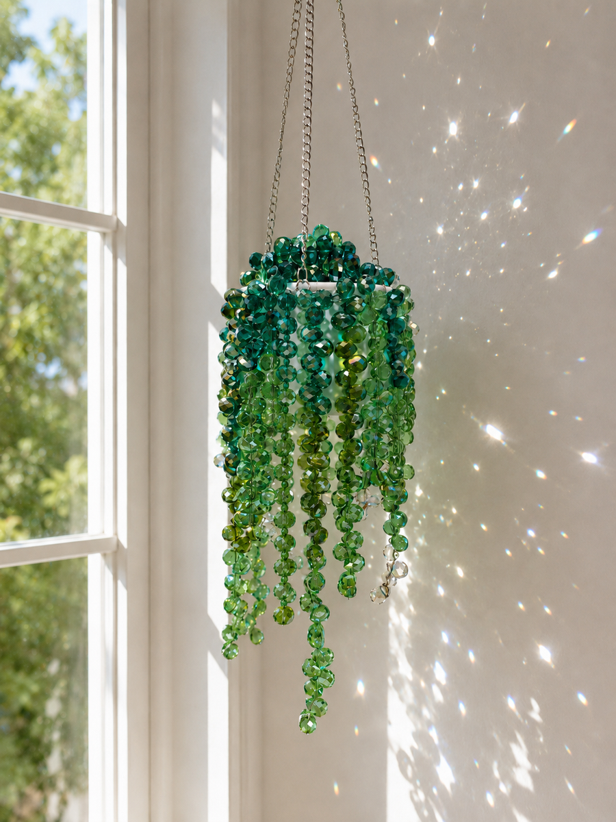 Extra Full Beaded Plant Suncatcher DIY Kit