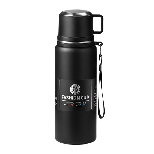 316 Stainless Steel Tea Infuser Bottle with Cup Lid
