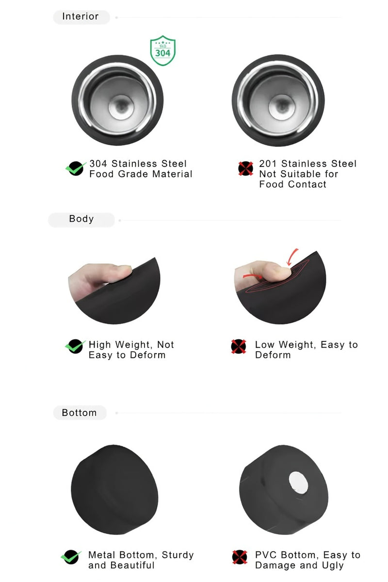 Matte Straw Lid Insulated Bottle