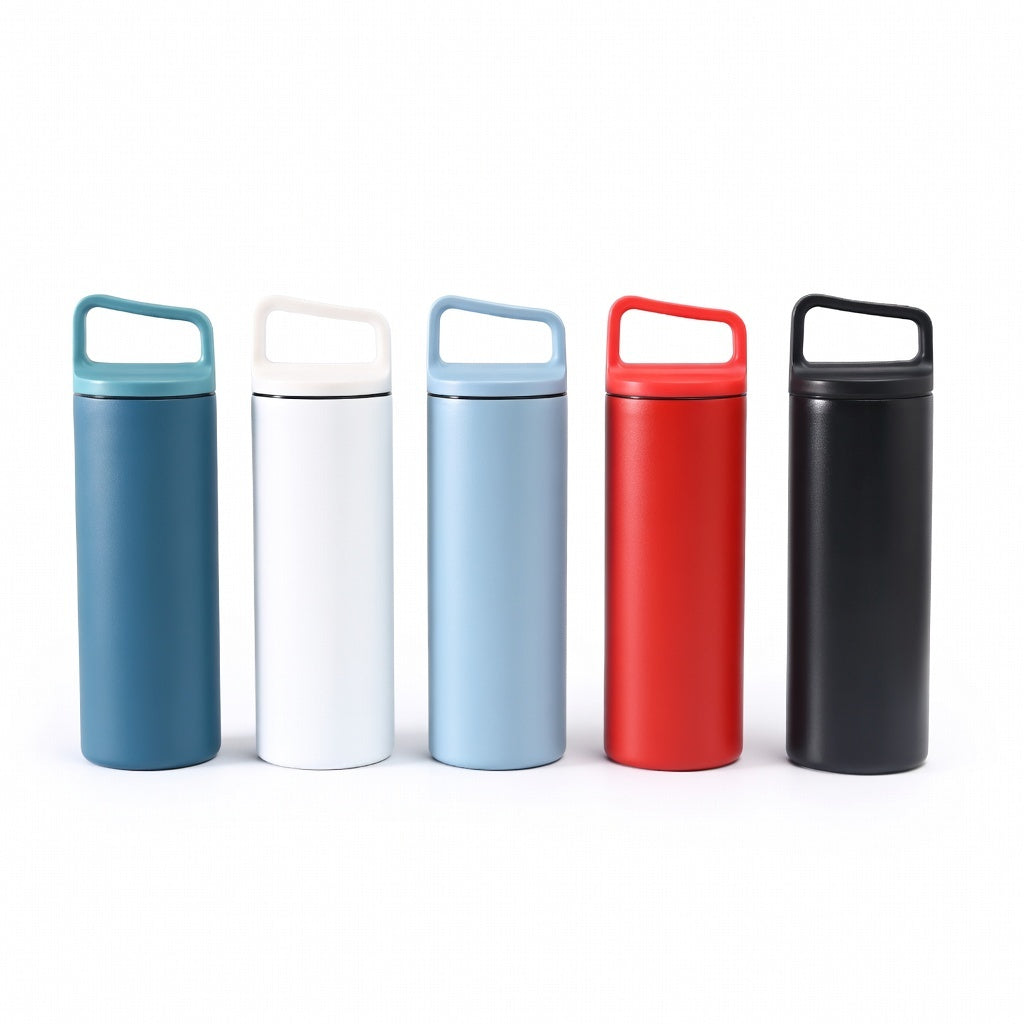 Wide Mouth Carry Handle Water Bottle