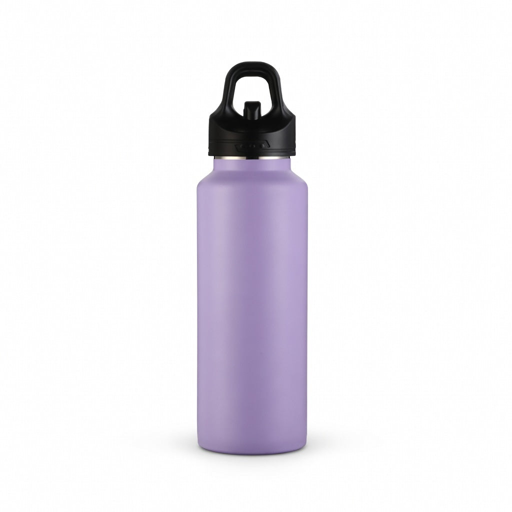 One-Handed Quick-Open Insulated Bottle 24oz