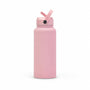 Matte Straw Lid Insulated Bottle